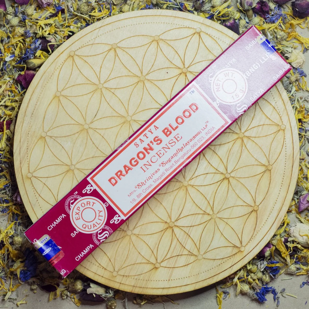 Satya<br>龍血香<br>Dragon's Blood Incense<br>點燃內在力量:圖片 5