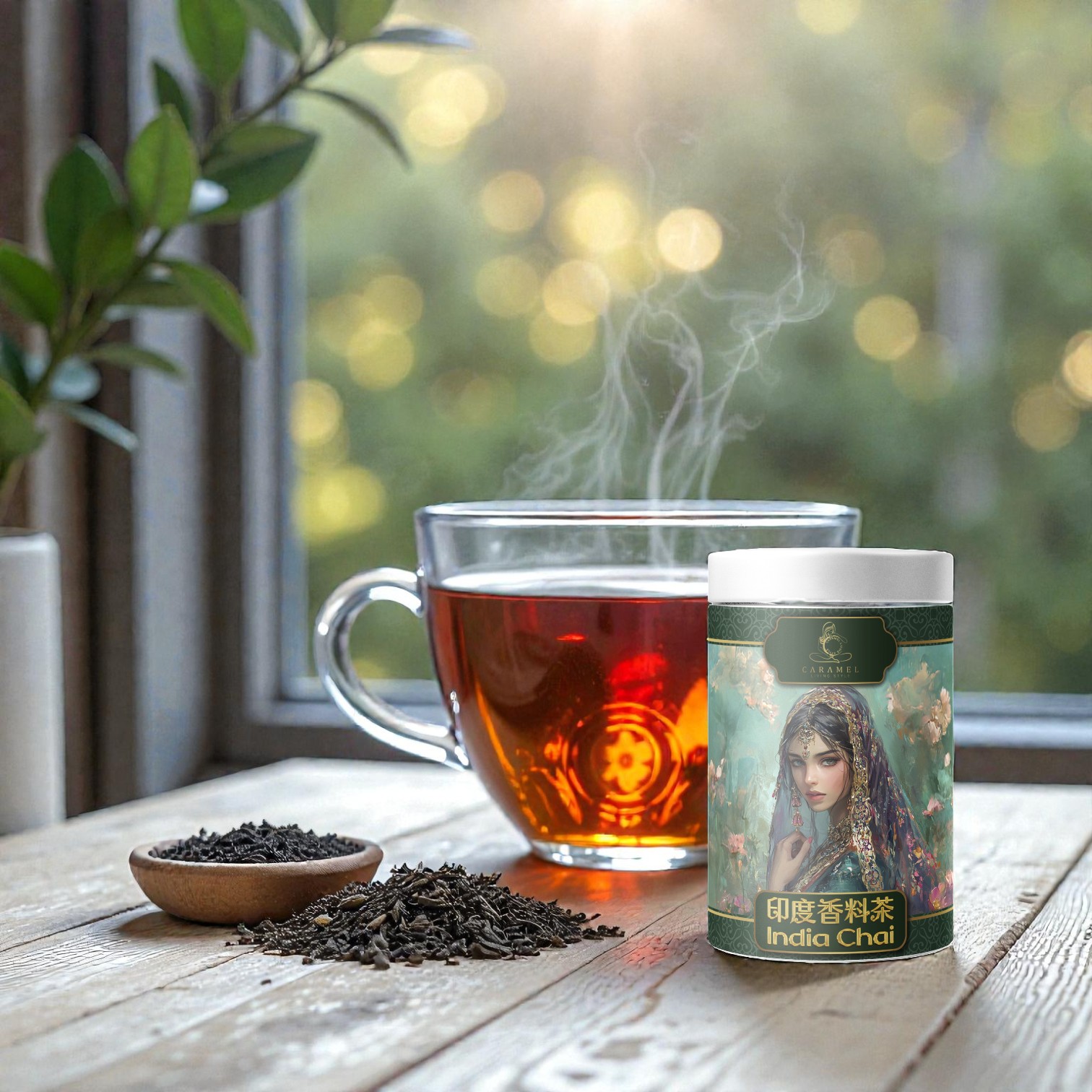 Gold Chai<br> 金韻調和紅茶<br> 手煮印度奶茶基底|阿薩姆 × 大吉嶺的黃金平衡時刻