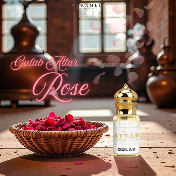 Gulab Attar<br>心靈微光與慰藉<br>印度古法玫瑰精油 Ittar – 5ml